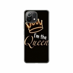 Husa personalizata tip carcasa HQPrint pentru Xiaomi Mi 11 Pro, model Im the Queen, multicolor, S1D1M0101