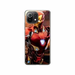 Husa personalizata tip carcasa HQPrint pentru Xiaomi Mi 11 Pro, model Iron Man 1, multicolor, S1D1M0102