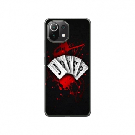 Husa personalizata tip carcasa HQPrint pentru Xiaomi Mi 11 Pro, model Joker 1, multicolor, S1D1M0106