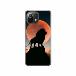 Husa personalizata tip carcasa HQPrint pentru Xiaomi Mi 11 Pro, model Lion 1, multicolor, S1D1M0110