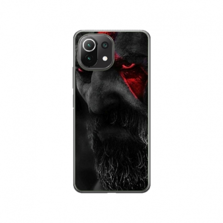 Husa personalizata tip carcasa HQPrint pentru Xiaomi Mi 11 Pro, model God of War 3, multicolor, S1D1M0111