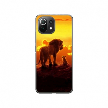 Husa personalizata tip carcasa HQPrint pentru Xiaomi Mi 11 Pro, model Lion King 1, multicolor, S1D1M0119
