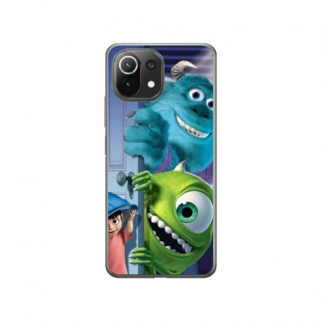 Husa personalizata tip carcasa HQPrint pentru Xiaomi Mi 11 Pro, model Monster INC, multicolor, S1D1M0127