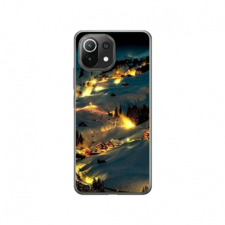 Husa personalizata tip carcasa HQPrint pentru Xiaomi Mi 11 Pro, model Nice View 6, multicolor, S1D1M0128