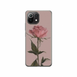 Husa personalizata tip carcasa HQPrint pentru Xiaomi Mi 11 Pro, model Flowers 8, multicolor, S1D1M0141