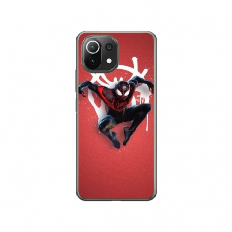 Husa personalizata tip carcasa HQPrint pentru Xiaomi Mi 11 Pro, model Spiderman 3, multicolor, S1D1M0169