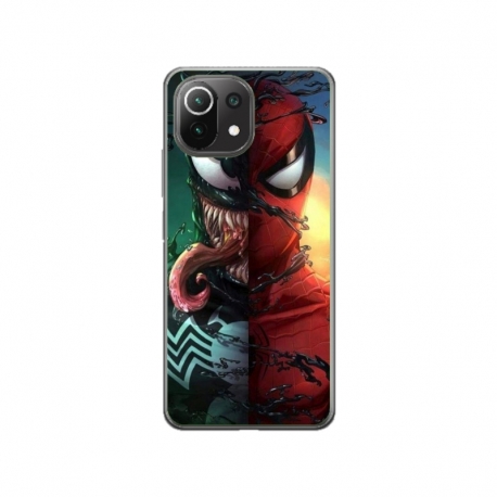 Husa personalizata tip carcasa HQPrint pentru Xiaomi Mi 11 Pro, model Spiderman 5, multicolor, S1D1M0171