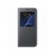 Husa SAMSUNG Galaxy S7 - S-View Cover (Negru)