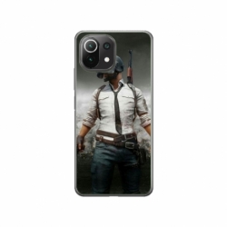 Husa personalizata tip carcasa HQPrint pentru Xiaomi Mi 11 Pro, model PUBG 1, multicolor, S1D1M0214