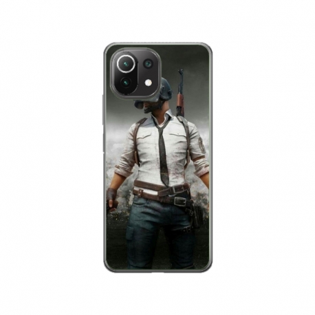 Husa personalizata tip carcasa HQPrint pentru Xiaomi Mi 11 Pro, model PUBG 1, multicolor, S1D1M0214
