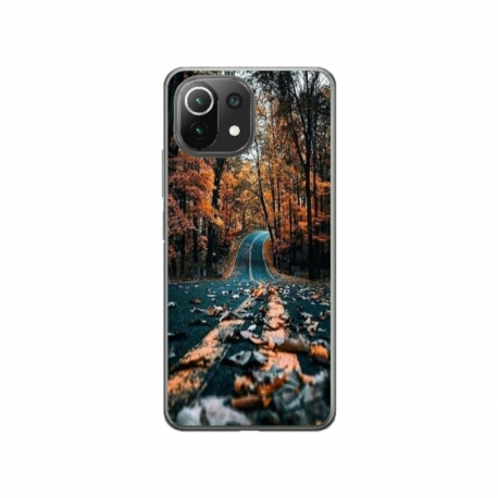Husa personalizata tip carcasa HQPrint pentru Xiaomi Mi 11 Pro, model Nice View 13, multicolor, S1D1M0248