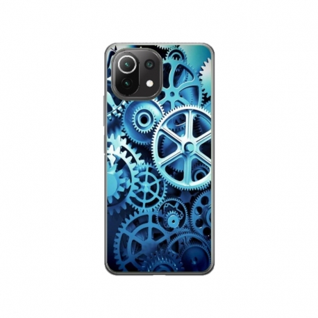 Husa personalizata tip carcasa HQPrint pentru Xiaomi Mi 11 Pro, model Clockwork, multicolor, S1D1M0250