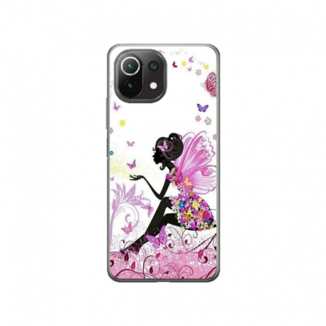 Husa personalizata tip carcasa HQPrint pentru Xiaomi Mi 11 Pro, model Fairy, multicolor, S1D1M0276