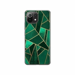 Husa personalizata tip carcasa HQPrint pentru Xiaomi Mi 11 Pro, model Emerald, multicolor, S1D1M0287
