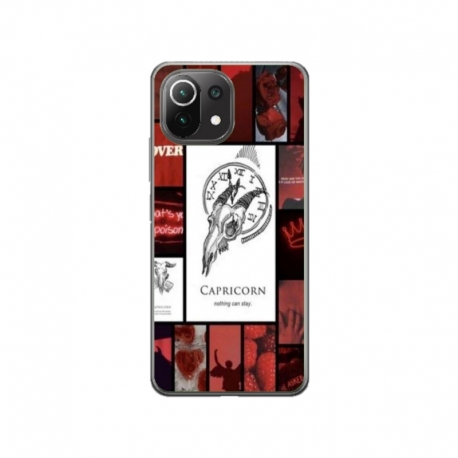 Husa personalizata tip carcasa HQPrint pentru Xiaomi Mi 11 Pro, model Capricorn, multicolor, S1D1M0295