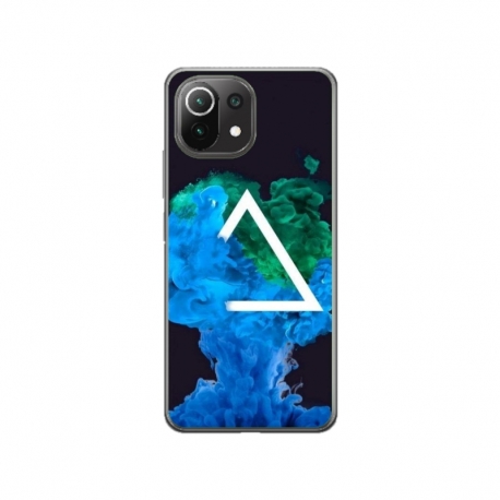 Husa personalizata tip carcasa HQPrint pentru Xiaomi Mi 11 Pro, model Colorful 4, multicolor, S1D1M0299