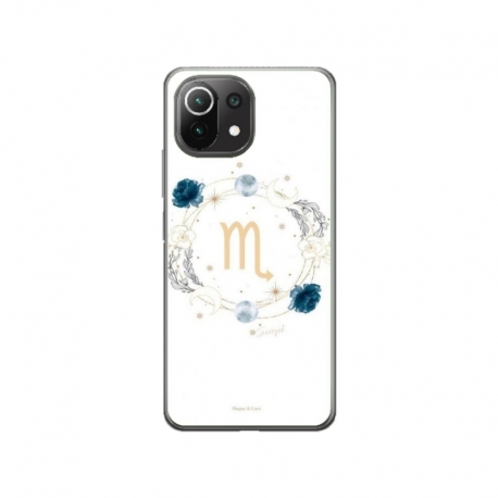 Husa personalizata tip carcasa HQPrint pentru Xiaomi Mi 11 Pro, model Zodiac Circle, multicolor, S1D1M0349