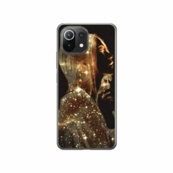 Husa personalizata tip carcasa HQPrint pentru Xiaomi Mi 11 Pro, model Golden Girl, multicolor, S1D1M0350