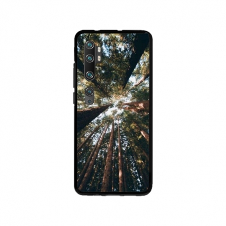 Husa personalizata tip carcasa HQPrint pentru Xiaomi Mi 10 Pro 5G, model Tree perspective, multicolor, S1D1M0079