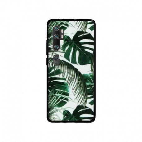 Husa personalizata tip carcasa HQPrint pentru Xiaomi Mi 10 Pro 5G, model Leaf Design 3, multicolor, S1D1M0088