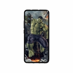 Husa personalizata tip carcasa HQPrint pentru Xiaomi Mi 10 Pro 5G, model Hulk 1, multicolor, S1D1M0099