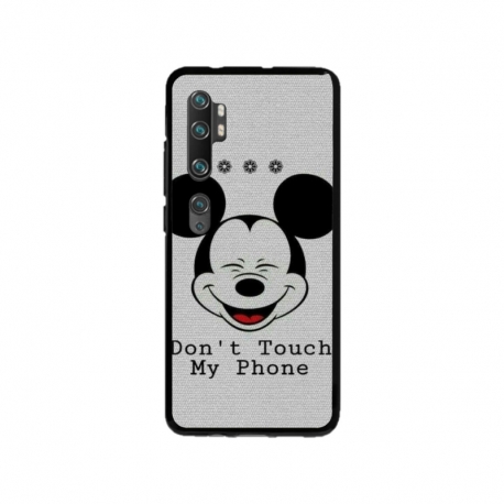 Husa personalizata tip carcasa HQPrint pentru Xiaomi Mi 10 Pro 5G, model Dont Touch my Phone 3, multicolor, S1D1M0123