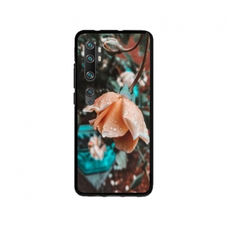 Husa personalizata tip carcasa HQPrint pentru Xiaomi Mi 10 Pro 5G, model Flowers 10, multicolor, S1D1M0149
