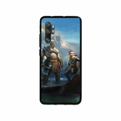 Husa personalizata tip carcasa HQPrint pentru Xiaomi Mi Note 10 Lite, model God of War 1, multicolor, S1D1M0008