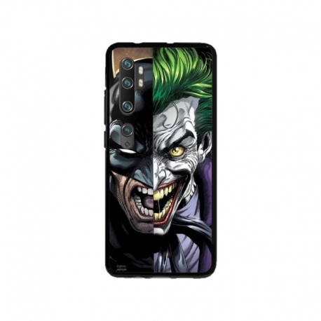 Husa personalizata tip carcasa HQPrint pentru Xiaomi Mi Note 10 Lite, model Batman VS Joker, multicolor, S1D1M0012