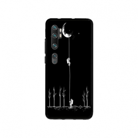 Husa personalizata tip carcasa HQPrint pentru Xiaomi Mi 10 Pro 5G, model Climbing to the Moon, multicolor, S1D1M0233