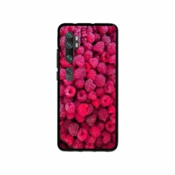 Husa personalizata tip carcasa HQPrint pentru Xiaomi Mi 10 Pro 5G, model Zmeura, multicolor, S1D1M0234