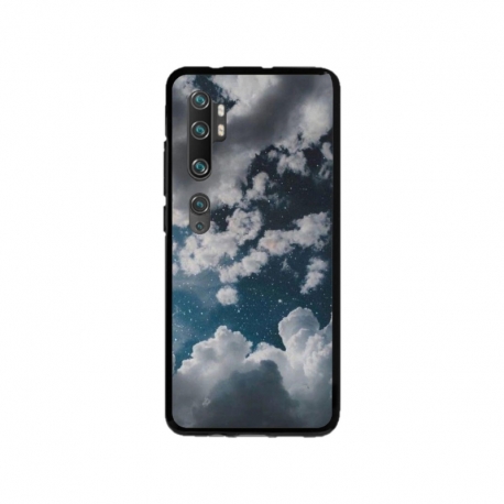 Husa personalizata tip carcasa HQPrint pentru Xiaomi Mi Note 10 Lite, model Blue Sky, multicolor, S1D1M0023