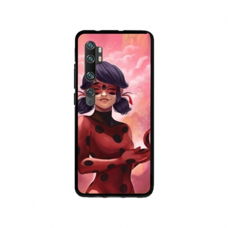 Husa personalizata tip carcasa HQPrint pentru Xiaomi Mi Note 10 Lite, model Buburuza, multicolor, S1D1M0025