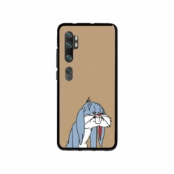 Husa personalizata tip carcasa HQPrint pentru Xiaomi Mi Note 10 Lite, model Tired Bunny, multicolor, S1D1M0027