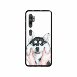 Husa personalizata tip carcasa HQPrint pentru Xiaomi Mi Note 10 Lite, model Fluffy Dog, multicolor, S1D1M0033