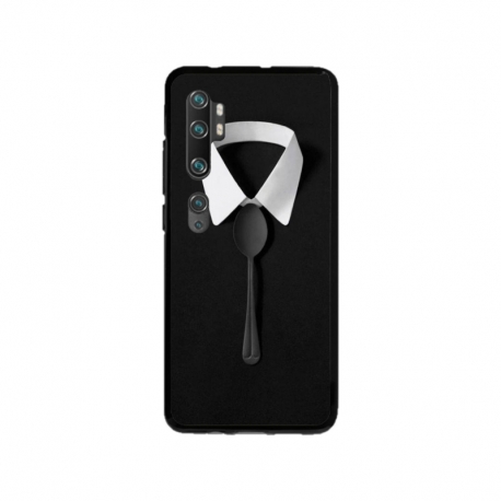 Husa personalizata tip carcasa HQPrint pentru Xiaomi Mi Note 10 Lite, model Mr Fancy, multicolor, S1D1M0036