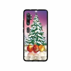 Husa personalizata tip carcasa HQPrint pentru Xiaomi Mi Note 10 Lite, model Christmas Tree 1, multicolor, S1D1M0057