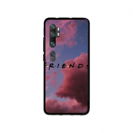 Husa personalizata tip carcasa HQPrint pentru Xiaomi Mi Note 10 Lite, model FRIENDS 2, multicolor, S1D1M0082