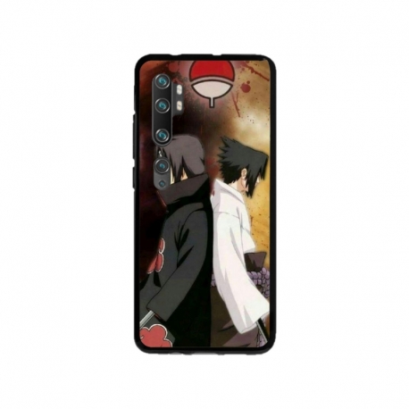 Husa personalizata tip carcasa HQPrint pentru Xiaomi Mi Note 10 Lite, model Itachi 1, multicolor, S1D1M0103