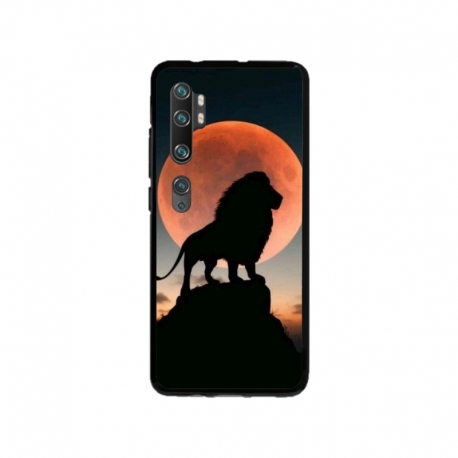 Husa personalizata tip carcasa HQPrint pentru Xiaomi Mi Note 10 Lite, model Lion 1, multicolor, S1D1M0110