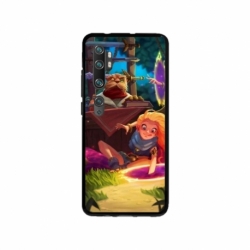 Husa personalizata tip carcasa HQPrint pentru Xiaomi Mi Note 10 Lite, model Tangled, multicolor, S1D1M0150