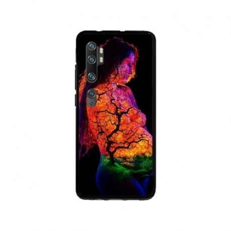 Husa personalizata tip carcasa HQPrint pentru Xiaomi Mi 10 Pro 5G, model Colorful 7, multicolor, S1D1M0324