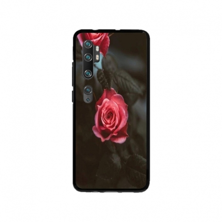 Husa personalizata tip carcasa HQPrint pentru Xiaomi Mi Note 10 Lite, model Flowers 11, multicolor, S1D1M0156