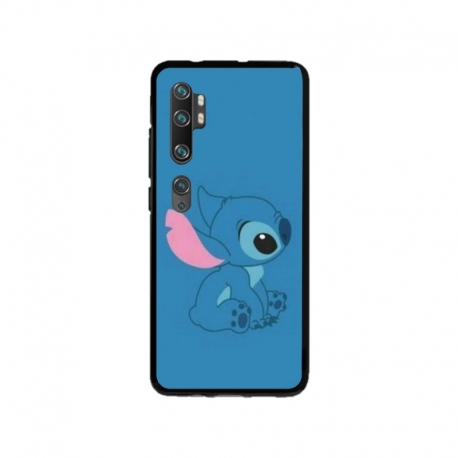 Husa personalizata tip carcasa HQPrint pentru Xiaomi Mi Note 10 Lite, model Blue Stich, multicolor, S1D1M0192