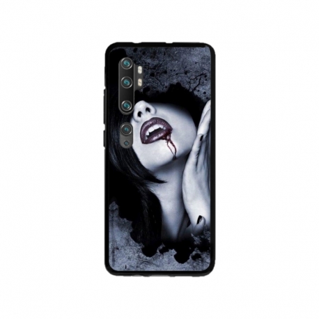 Husa personalizata tip carcasa HQPrint pentru Xiaomi Mi Note 10 Lite, model Vampire, multicolor, S1D1M0210