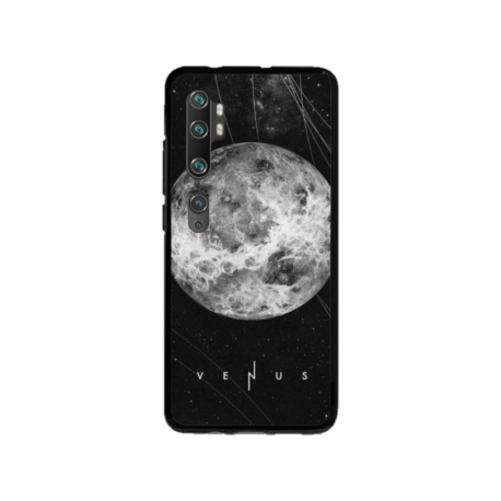 Husa personalizata tip carcasa HQPrint pentru Xiaomi Mi Note 10 Lite, model Moon, multicolor, S1D1M0212