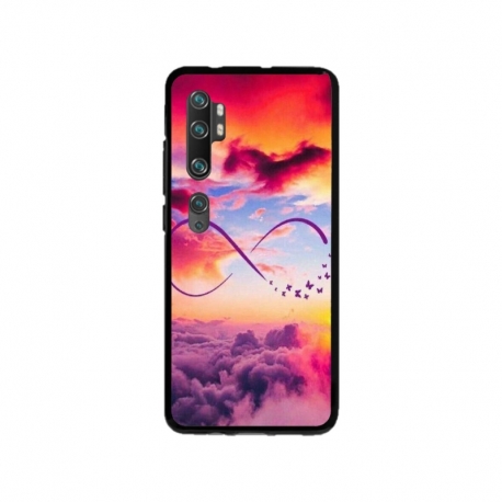 Husa personalizata tip carcasa HQPrint pentru Xiaomi Mi 10 Pro 5G, model Bright Infinity, multicolor, S1D1M0377