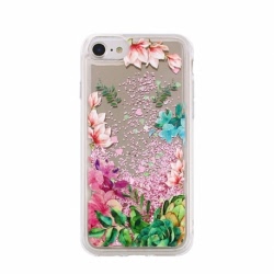 Husa SAMSUNG Galaxy J5 2017 - Sclipici Lichid (Mirror Flower 2)