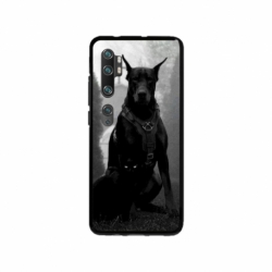 Husa personalizata tip carcasa HQPrint pentru Xiaomi Mi Note 10 Lite, model Doberman, multicolor, S1D1M0018