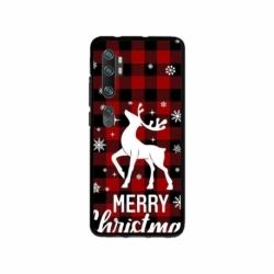 Husa personalizata tip carcasa HQPrint pentru Xiaomi Mi Note 10 Lite, model Merry Christmas Reindeer 2, multicolor, S1D1M0050